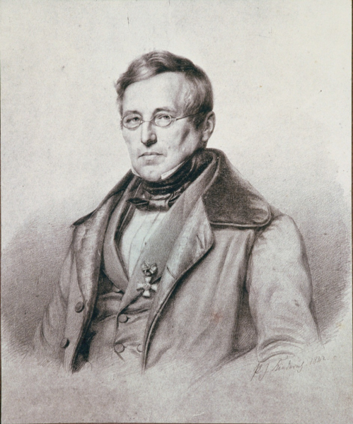 Porträt von Adolf Steinberger, 1842