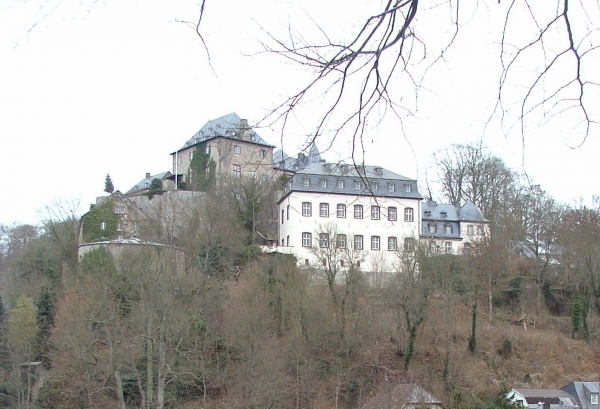 Südseite der Blankenheimer Burg, 2008
