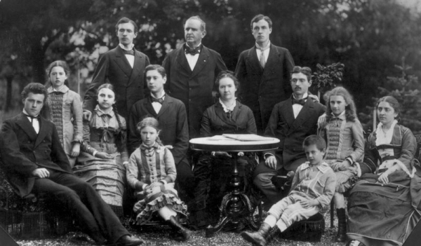 Familie Mannesmann, um 1885