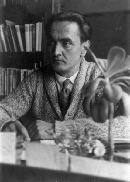 Willi Eichler als Journalist in Göttingen, Porträtfoto, 1929