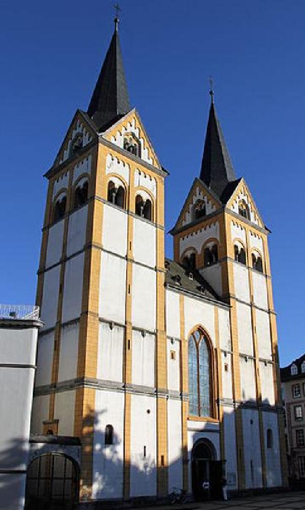 Die Florinskirche in Koblenz, 2011
