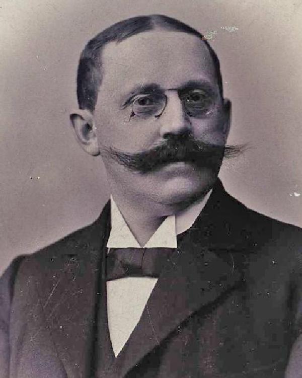 Wilhelm Spiritus, 1895, Porträtfoto