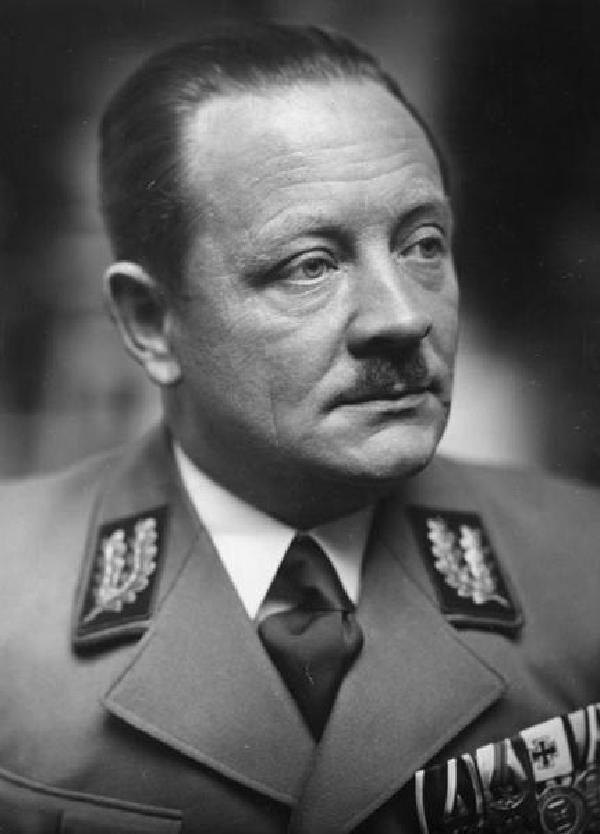 Erich Koch, Oberpräsident und Gauleiter von Ostpreußen, Porträtfoto, 1938