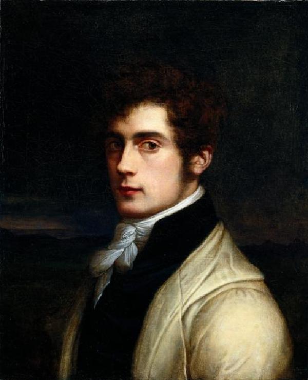 Carl Joseph Begas, Selbstbildnis 1819