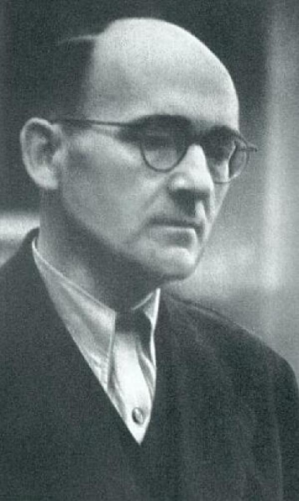 Bernhard Letterhaus bei der Verhandlung vor dem Volksgerichtshof, 13.11.1944