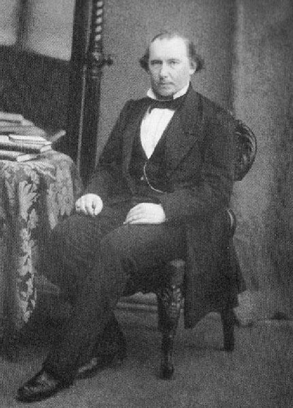 Adolph von Hansemann, Porträtfoto, 1862