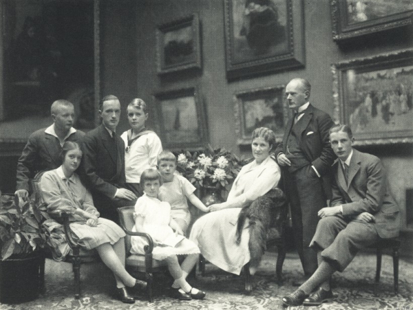 Familie Gustav Krupp von Bohlen und Halbach um 1928