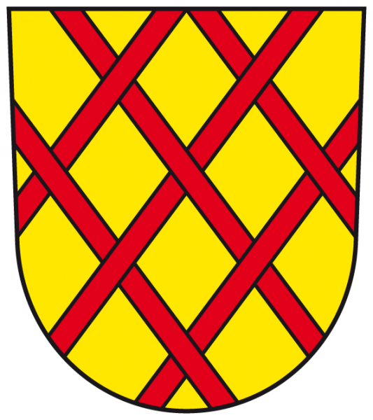 Das Wappen des Adelsgeschlechtes Daun, aus: Stadler, Klemens: Deutsche Wappen (8 Bände), Bremen 1964-1971