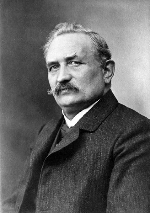 Johannes Klais, Porträtfoto, 1907