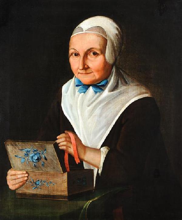 Susanna Maria Roentgen, Gemälde von Johannes Juncker, 1771