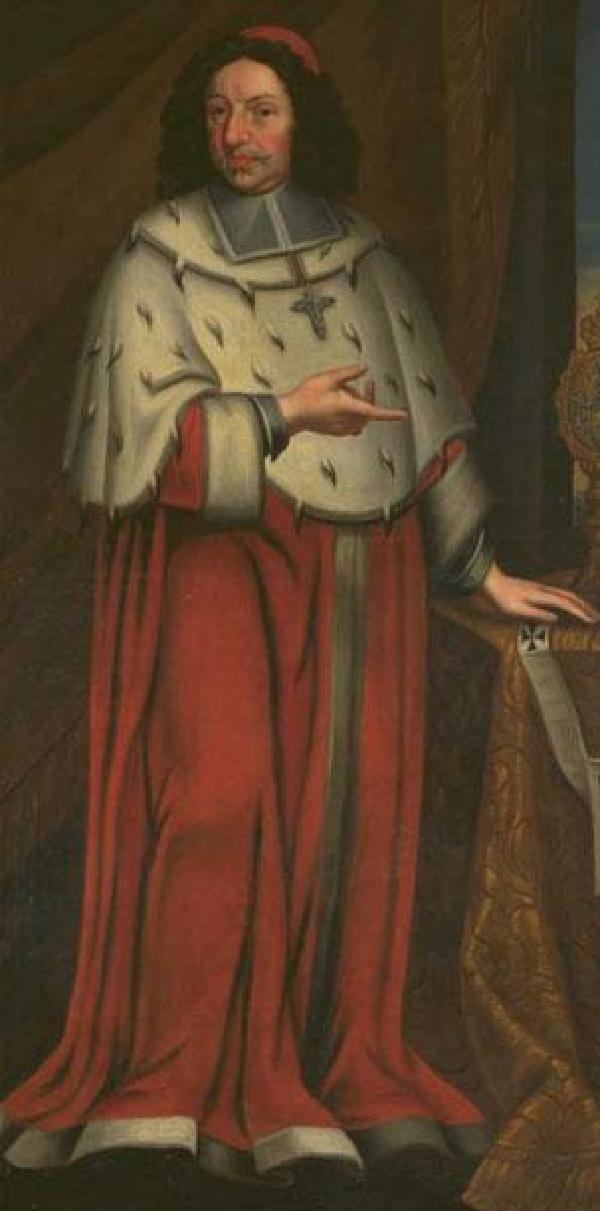 Maximilian Heinrich von Bayern, Porträt, Gemälde im Kapitelsaal des Kölner Domes
