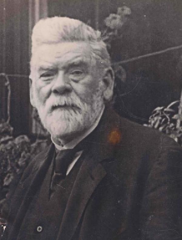 Ferdinand Langenberg, Porträtfoto, um 1900