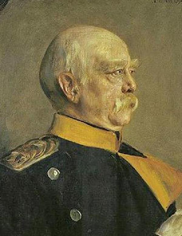 Otto von Bismarck, Gemälde von Franz von Lenbach (1836-1904), 1894