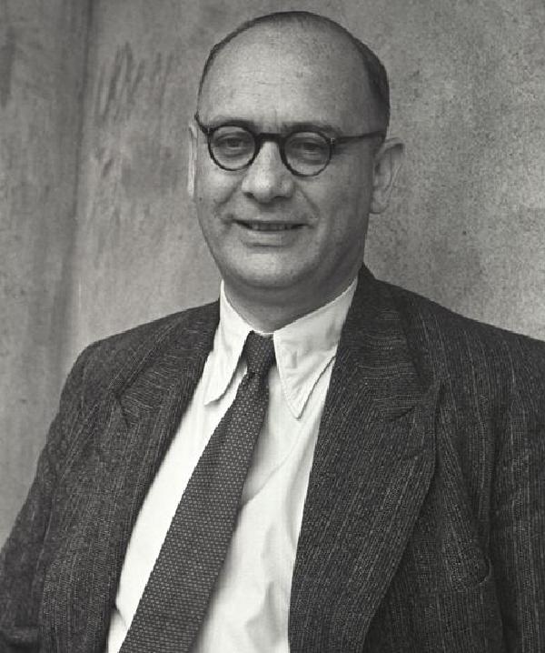 Franz Etzel, Porträtfoto, 1950