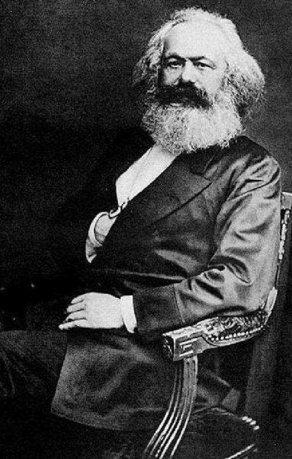 Karl Marx 1875, Porträtfoto