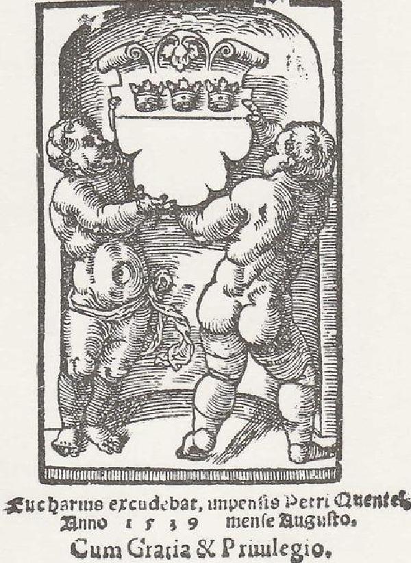 Druckerzeichen Peter Quentell, 1539
