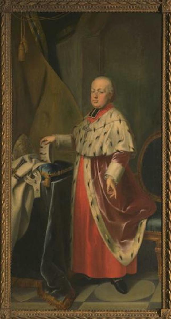 Maximilian Franz von Österreich, Gemälde im Kapitelsaal des Kölner Domes
